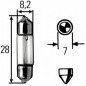 FESTOON 12V 3W STANDARD