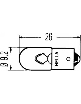 T4W 12V 4W STANDARD