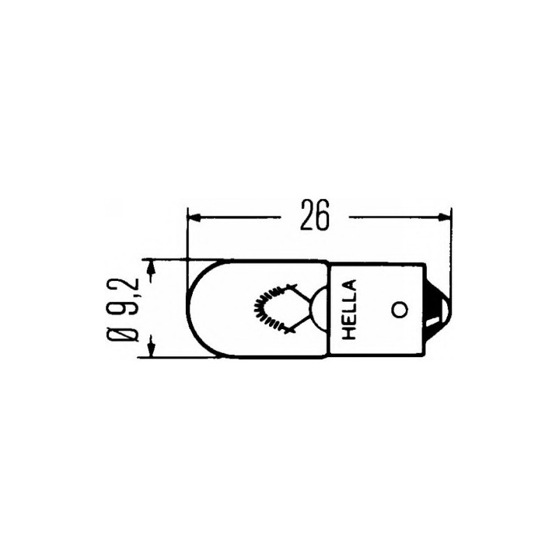 T4W 12V 4W STANDARD