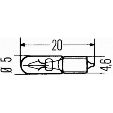 W2,3W 12V 2,3W STANDARD