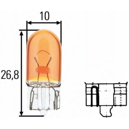WY5W 12V 5W STANDARD