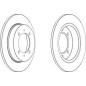 DISCO FRENO POST VOLVO S40 / V40 ALL MODELS 96 -