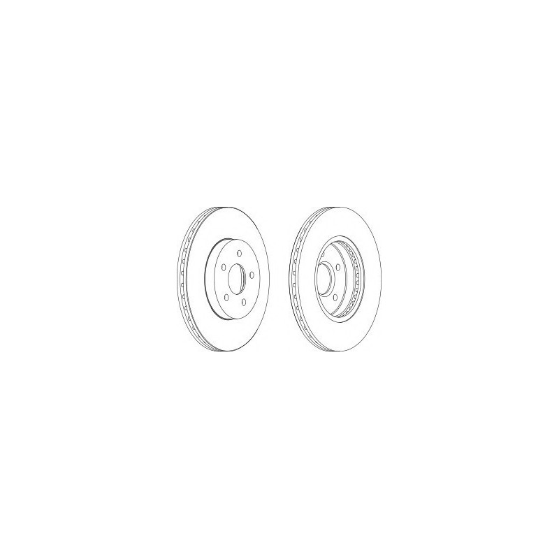 DISCO FRENO ANT FORD MONDEO ALL MODELS 00 -  