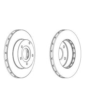 DISCO FRENO ANT JEEP GRANDCHEROKEE99 -  