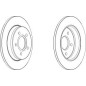 DISCO FRENO POST FORD FOCUS C-MAX REAR