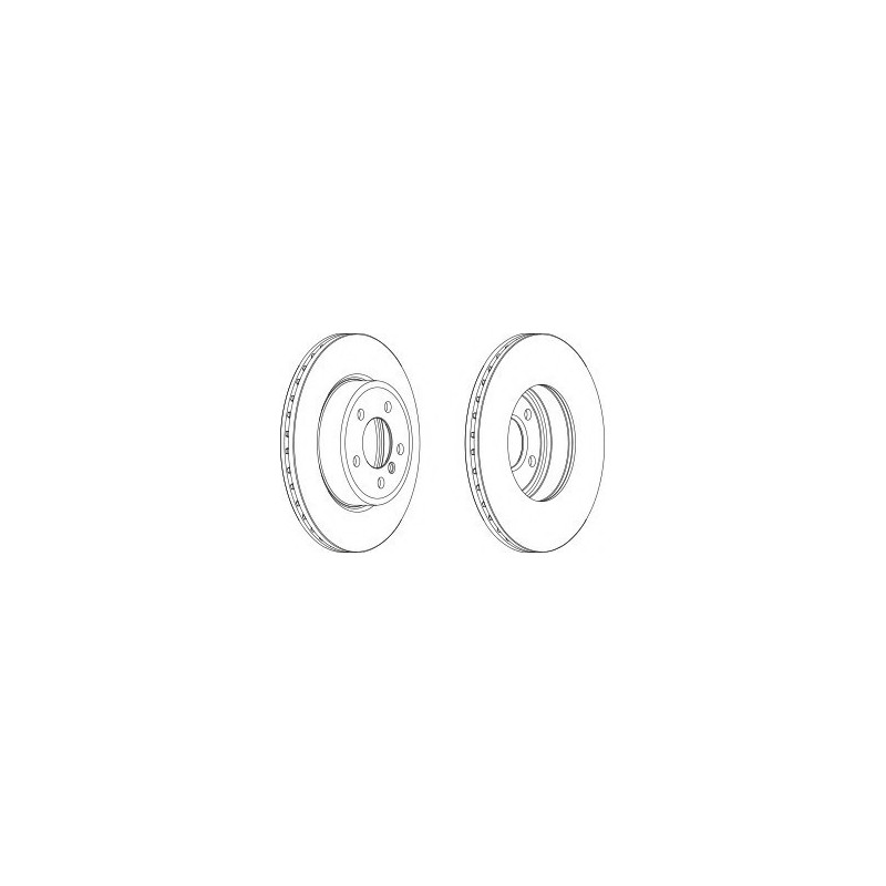 DISCO FRENO ANT BMW X3 04 -