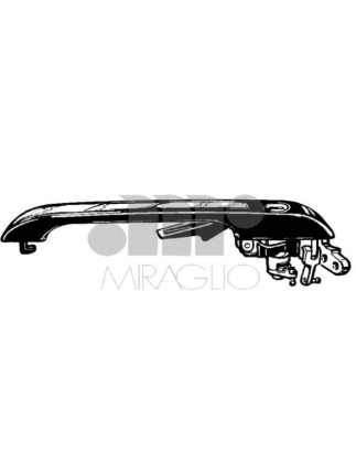 MANIGLIA PORTA EST SENZA CHIAVE POST SX AUDI 100 (443/444/445/446) 1982 1990 OEM 443839205B
