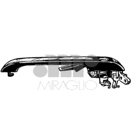 MANIGLIA PORTA EST ANT SX AUDI 80 (8C2/8C5) 1991 1994 OEM 813837205C