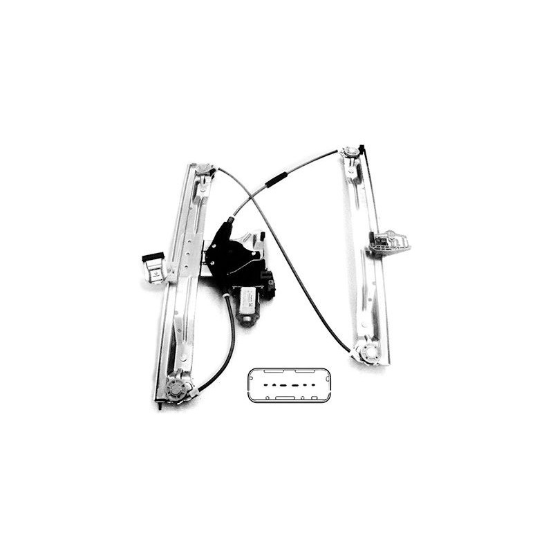 ALZACRIST. ELETT POST SX 5 CITROEN C3 PICASSO (SH) 2009 2012 OEM 9223G6