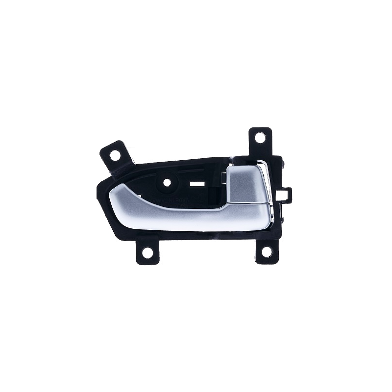 MANIGLIA APRIPORTA INTERNA NERA CON LEVA SILVER ANT/POST SX KIA SPORTAGE (SL) 2010 2014 OEM 826103W000