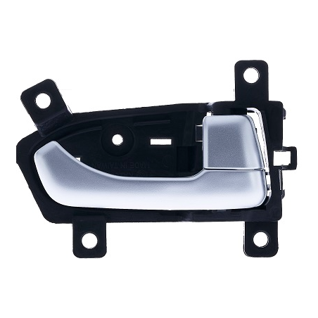 MANIGLIA APRIPORTA INTERNA NERA CON LEVA SILVER ANT/POST SX KIA SPORTAGE (SL) 2010 2014 OEM 826103W000