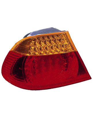 FANALE POST DX ARANCIO/ROSSO CON LED BMW SERIES 3 COUPE/CABRIO (E46) 2003 2006 OEM 63216920694