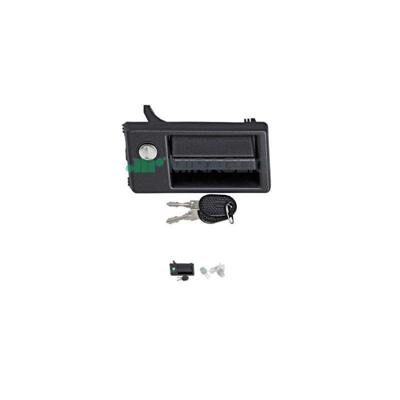IMPARIGLIO 3 ANT/POST DX/SX 2 MANIGLIE PORTA E 1 CHIUSURA POST(COFANO) FIAT CINQUECENTO (170) 1993 1998