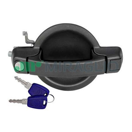 IMPARIGLIO 4 ANT/POST DX/SX 2 MANIGLIE CABINA + 1 MANIGLIA LATERALE + 1 MANIGLIA POST FIAT DOBLO (119/223) 2001 2005