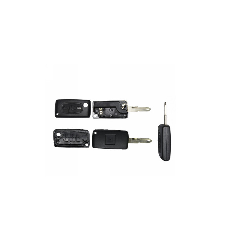 GUSCI PER CHIAVI NERO 3 NE73 PEUGEOT 206 (2A/2C/2D/2E/2K) 1998 2009