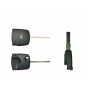 GUSCI PER CHIAVI NERO 0 SOLO PARTE SUP INCAVO AUDI HU66 AUDI A4 (8D2) 1994 2000