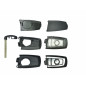 GUSCI PER CHIAVI NERO CON TASTI E BORDO ARGENTO 4 BMW SERIES 1 3/5D (E81/E87) 2004 2011