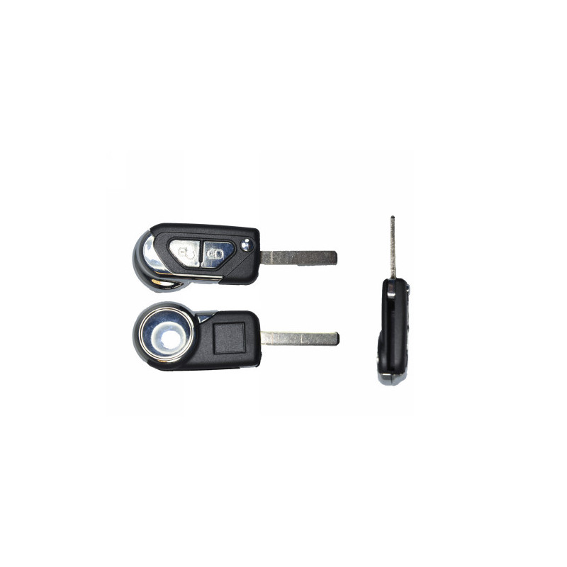 GUSCI PER CHIAVI NERO CON TASTI ARGENTO 2 VA2 CITROEN DS3 (SA) 2010 2014