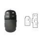 BLOCCO COMANDI ALZACRIST. ANT SX 9 2 CON ALZACRIST. POST MANUALI O ASSENTI SX SOLO IN APERTURA FORD FOCUS (DNW/DFW) 1998 2004 O