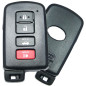 GUSCI PER CHIAVI 3+1 (S/ALLOGGIO BATTERIA IN PLASTICA) TOYOTA COROLLA SDN (E 15) 2007 2011