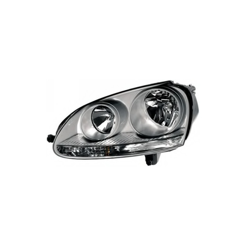 FARO SX H7-H7 C/MOTOR ELETT PARAB CROM VW GOLF 5 08/03  S/LAMP