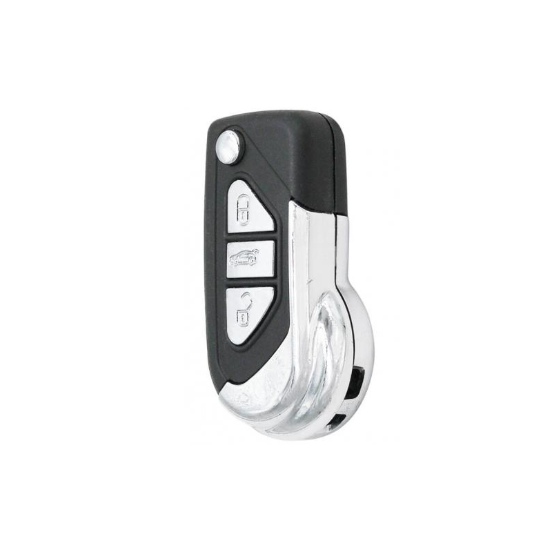GUSCI PER CHIAVI NERO CON TASTI CROMATI 3 PEUGEOT 306 (7B/N3/N5) 1996 1999