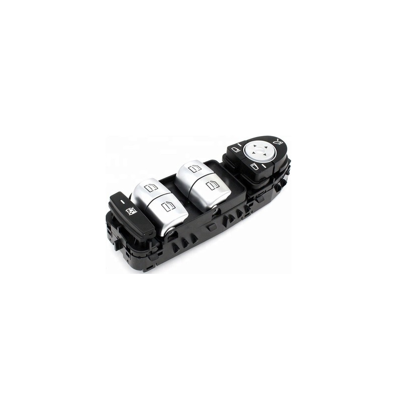 BLOCCO COMANDI ALZACRIST./RETROVISORI SX 3 4 CROMATO-NERO MERCEDES-BENZ C CLASS SDN/S W (W205) 2014 2018 OEM A2229056800