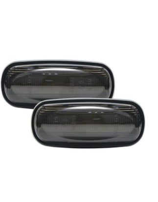 FANALE LATERALE DX/SX FUME' LED DYNAMIC (SET 2PZ) LAND ROVER DEFENDER (L316/L315) 1998 2016 OEM XGB000030