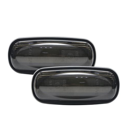 FANALE LATERALE DX/SX FUME' LED DYNAMIC (SET 2PZ) LAND ROVER DEFENDER (L316/L315) 1998 2016 OEM XGB000030