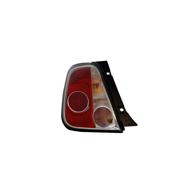 FANALE POST SX SENZA NERO FIAT 500 (312) 2007 2015 OEM 51934480