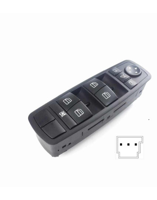 PULSANTIERA ALZACRIST. SX 3 4 NERO MERCEDES-BENZ GL (X164) 2006 2012 OEM A25183002909051