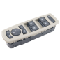 PULSANTIERA ALZACRIST. SX 13+6 4 BEIGE RENAULT FLUENCE (L3) 2013  OEM 254000015R