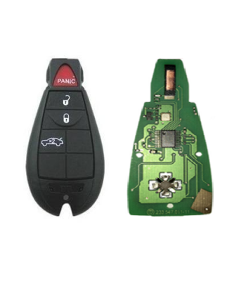 GUSCIO CHIAVE COMPLETO 4 ID46 433MHZ CHRYSLER VOYAGER 2004 2008