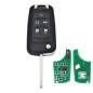 GUSCIO CHIAVE COMPLETO 4 (HU100) 315MHZ CHEVROLET AVEO H/B-L/B 2008 2012