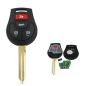 GUSCIO CHIAVE COMPLETO ID46 315MHZ NISSAN JUKE (F15) 2010 2015