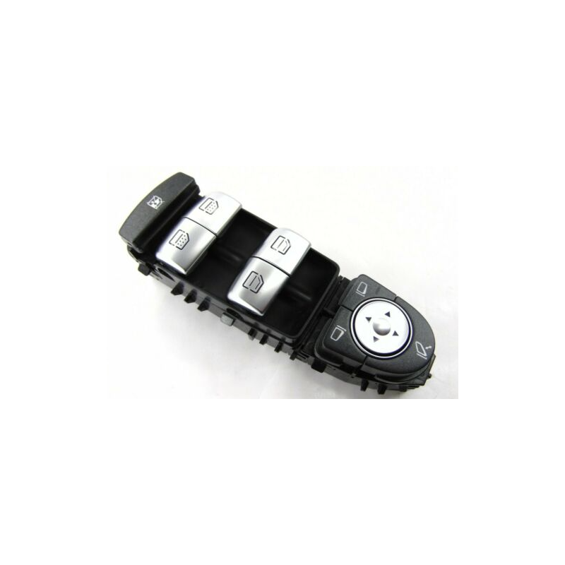 BLOCCO COMANDI ALZACRIST./RETROVISORI SX 3 4 CROMATO-NERO MERCEDES-BENZ E CLASS (W213) 2016 2020 OEM A2229052004