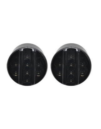 FANALE LATERALE DX/SX FUME' LED 2 FUNZIONI (SET 2PZ) JEEP WRANGLER 2/4D (JK) 2007 2018 OEM 55077885AC