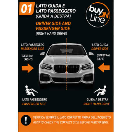 MANIGLIA PORTA EST (PORTELLONE) LAND ROVER FREELANDER (L314) 1998 2007 OEM CXB000280PMA