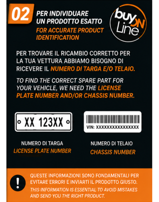MOLLE A GAS COFANO POST 175 330 ALFA ROMEO GIULIA (952) 2015 