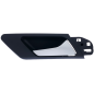 MANIGLIA APRIPORTA INTERNA NERA C/LEVA SATINATA ANT/POST DX VOLKSWAGEN GOLF VI (5K1) 2008 2013 OEM 5K0837114