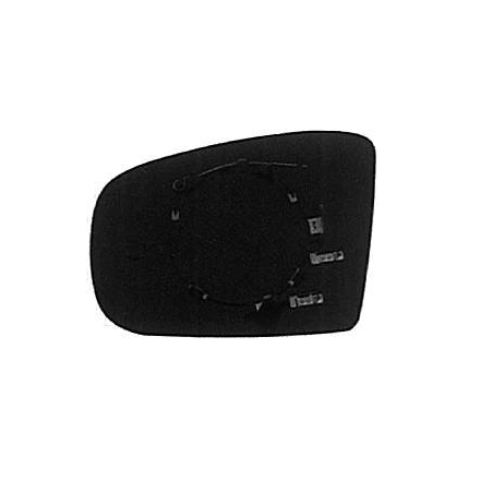 VETRO CON PIASTRA DX MERCEDES-BENZ GL (X164) 2006 2012 OEM A1648100219