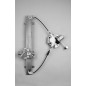 ALZACRIST. ELETT ANT DX 3/5 OPEL FRONTERA 1992 1998 OEM 97254452