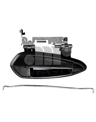 MANIGLIA PORTA EST IN PLASTICA NERO ANT DX FIAT GRANDE PUNTO (199) 2005 2012 OEM 735276364
