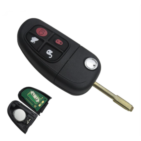 GUSCIO CHIAVE COMPLETO (SENZA CHIP) 315MHZ JAGUAR S-TYPE (X200) 1999 2008