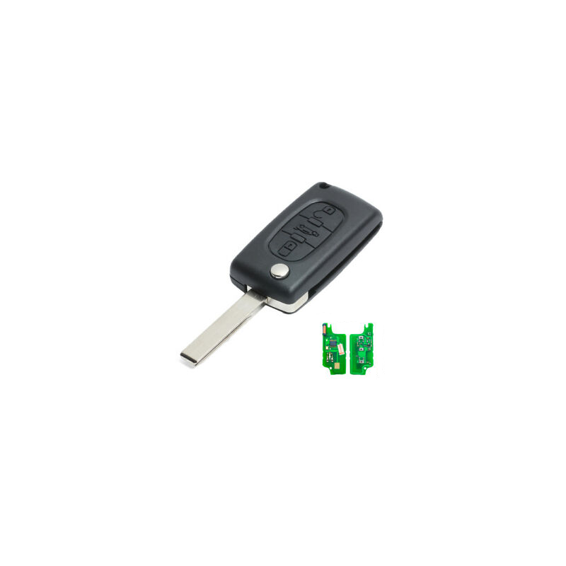 GUSCIO CHIAVE COMPLETO 3 (HU83) ID46 CE0536 433MHZ CITROEN BERLINGO (B9) 2008 2015