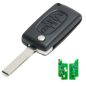 GUSCIO CHIAVE COMPLETO 3 (HU83) ID46 CE0536 433MHZ CITROEN BERLINGO (B9) 2008 2015
