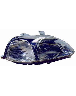 FARO FANALE PROIETTORE SX 3 H4 ELETTRICA HONDA CIVIC H/B (EJ/EM1/MA/EK) 1996 1999 OEM 33151S04G02