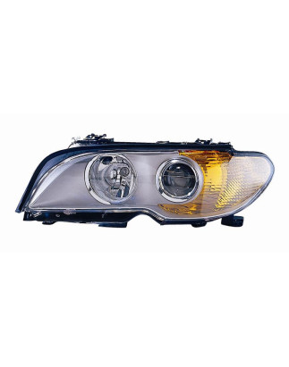 FARO FANALE PROIETTORE SX 2H7 CROMATA ARANCIO ELETTRICA BMW SERIES 3 COUPE/CABRIO (E46) 2003 2006 OEM 63126920575