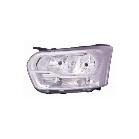 FARO FANALE PROIETTORE SX H7,H15 CROMATA FORD TRANSIT (F3/FCD/FDD/FAD/FED) 2013 2019 OEM 1830357
