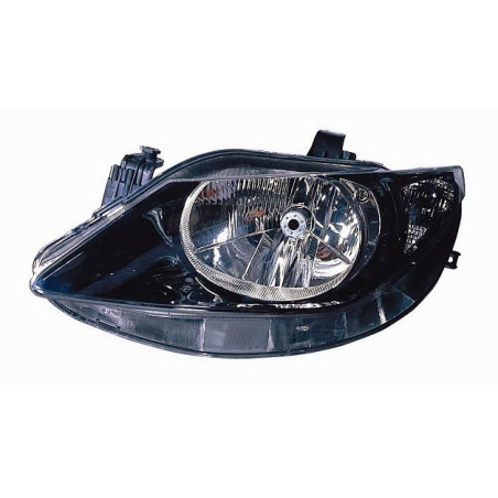 FARO FANALE PROIETTORE SX H4 NERA SEAT IBIZA (6J5/6P1) 2008 2012 OEM 6J1941021C